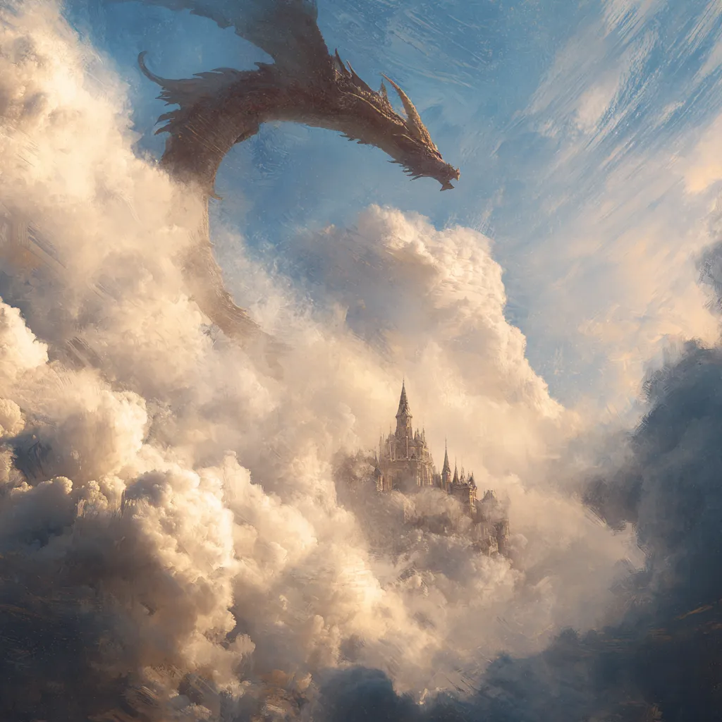 lightcloud5132 Epic fantasy key art of a dragon circling a floa a22101c4-eac1-45d6-b3b1-1700ebb1aa96